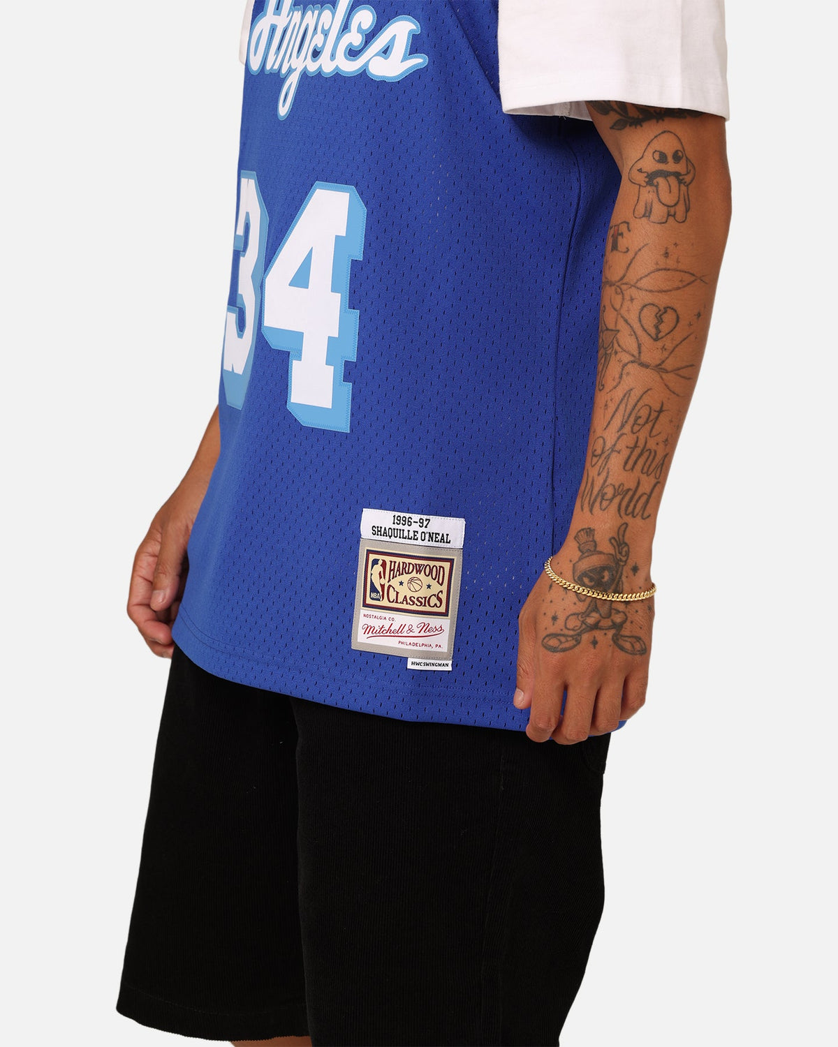 Mitchell & Ness Los Angeles Lakers Shaquille O'Neal '96-'97 #34 Swingman Jersey Royal