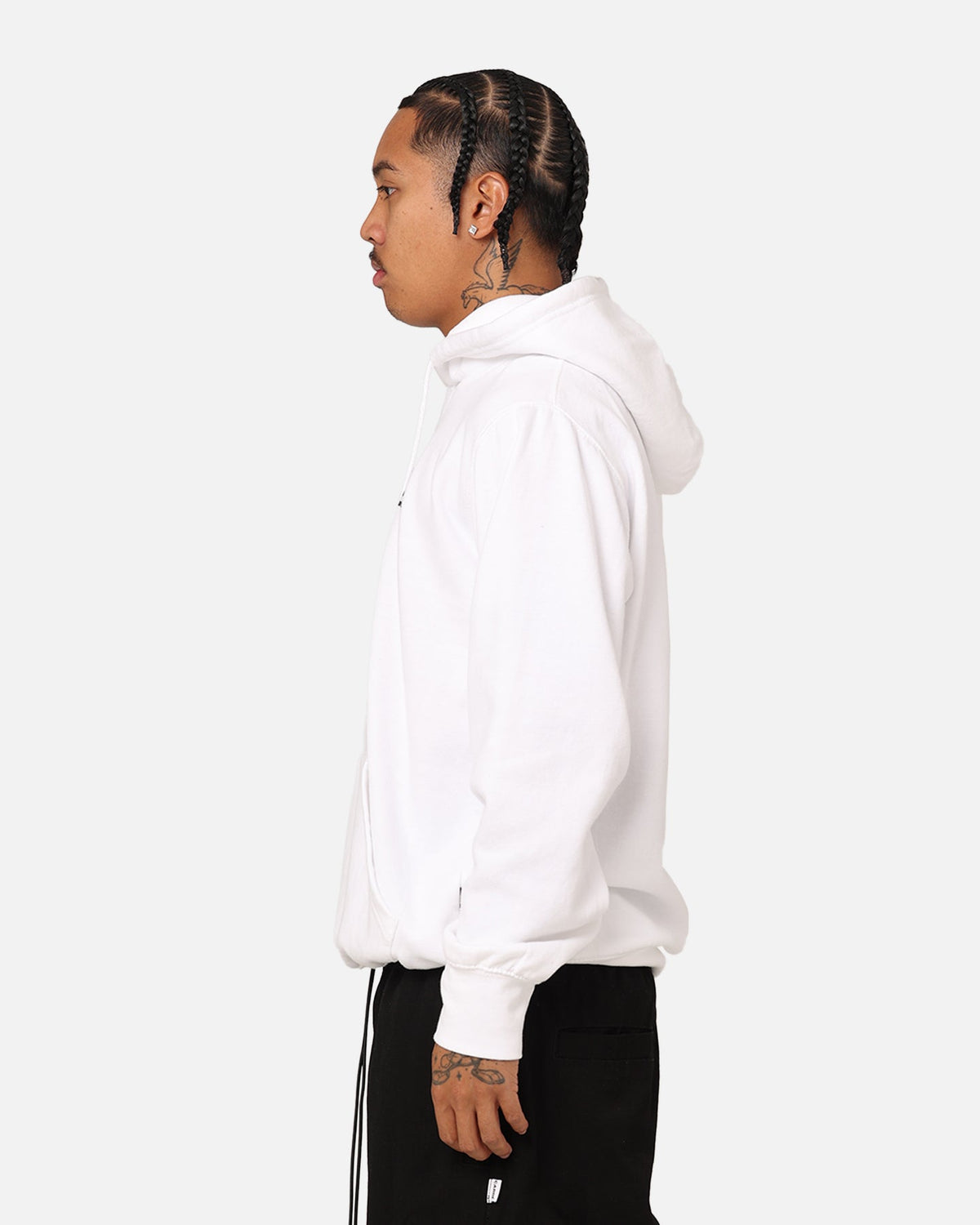 Crooks & Castles Deep Kern Hoodie White