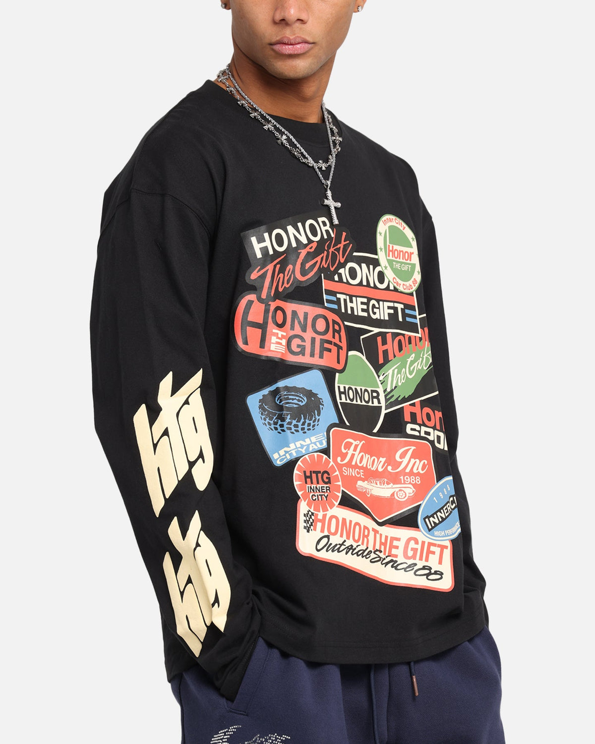 Honor The Gift Fuel Long Sleeve T-Shirt Black