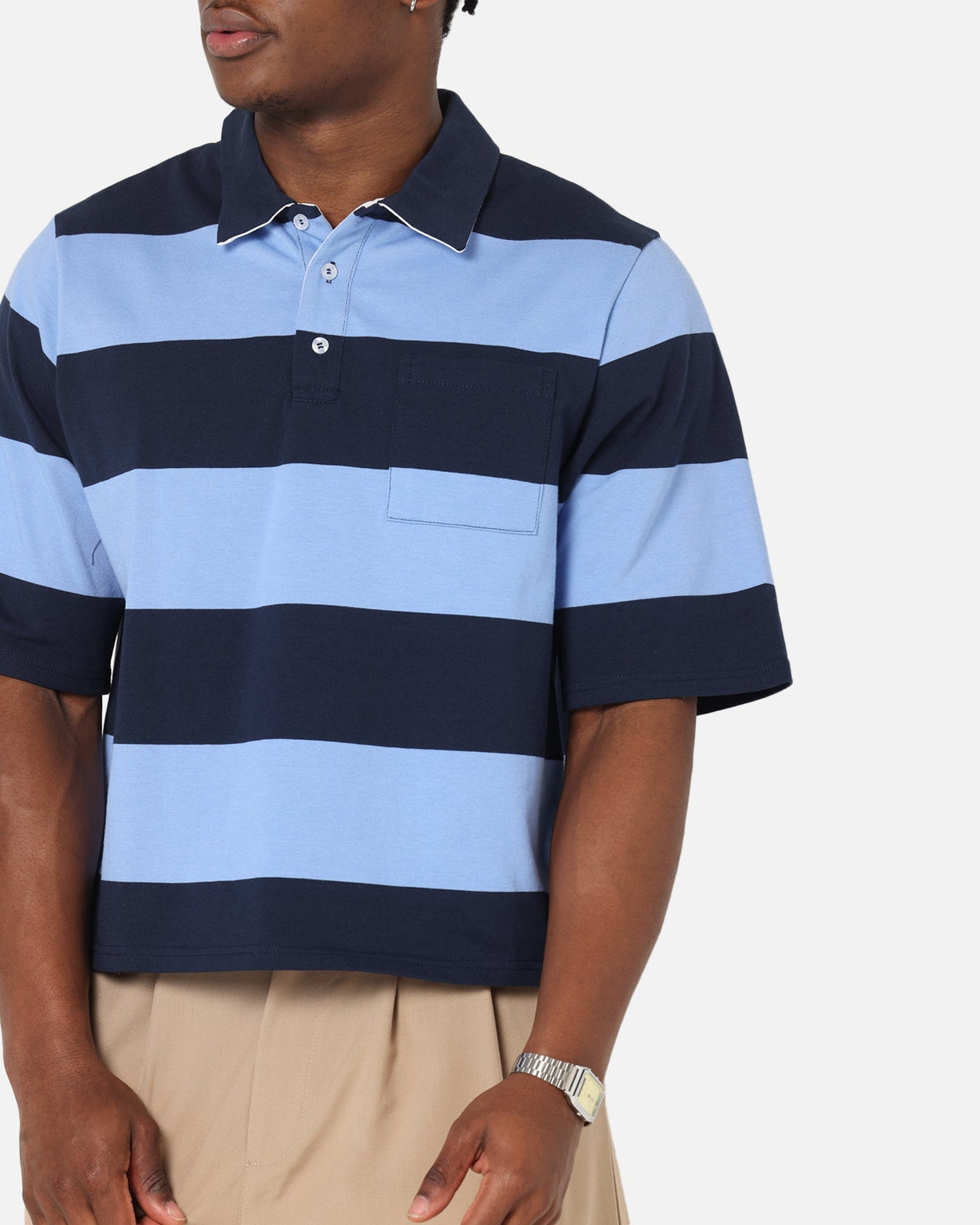 XXIII Rugby Polo T-Shirt Navy/Blue