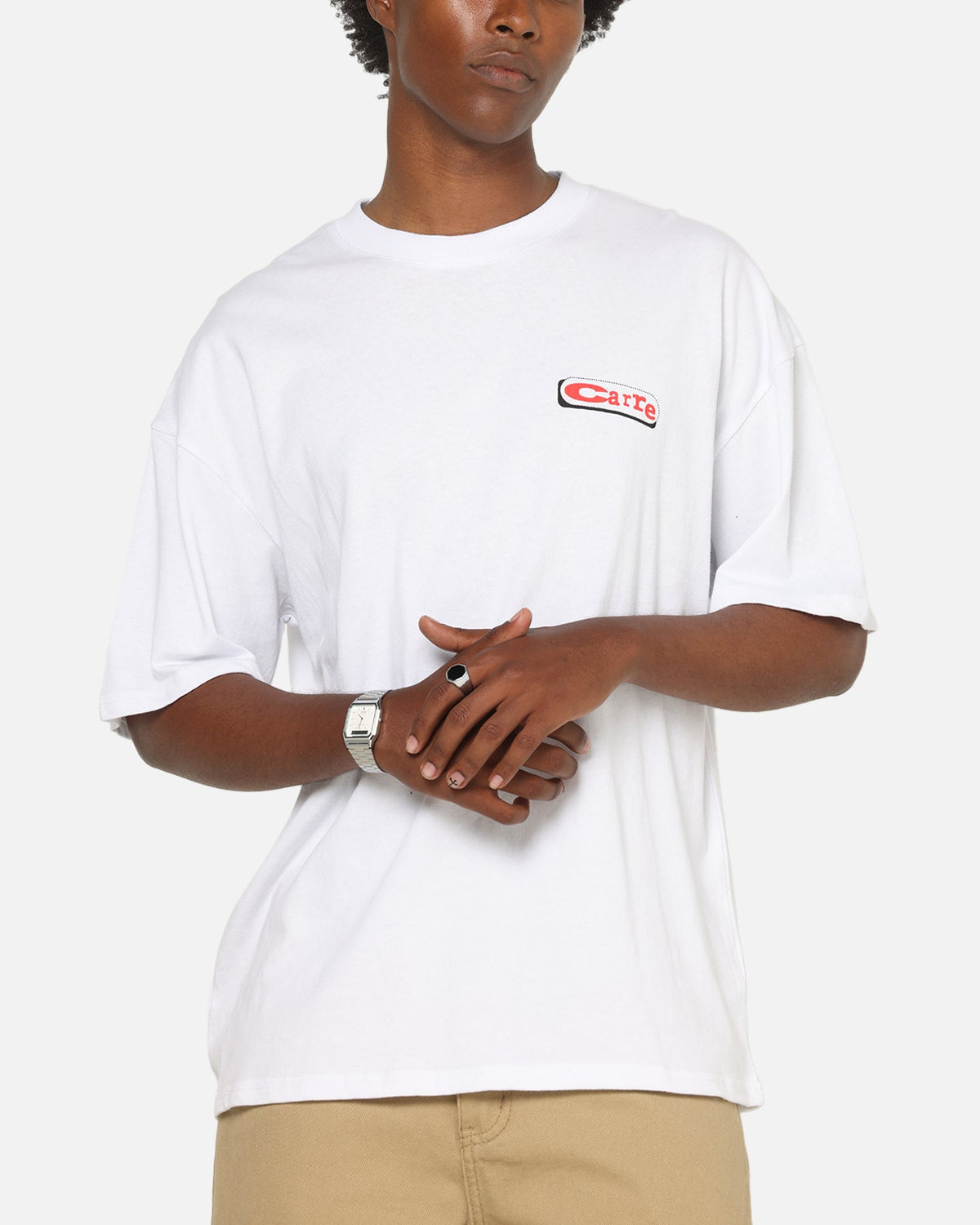 Carre Strawberry T-Shirt White
