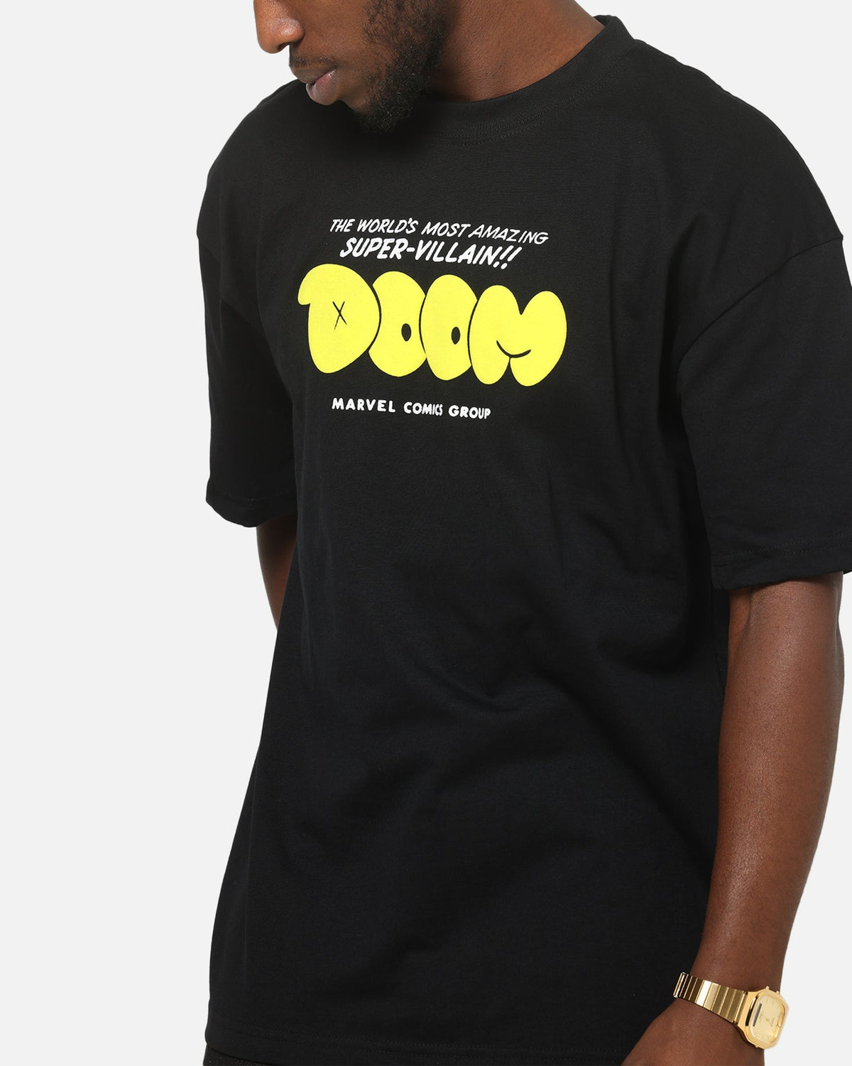 73Studio Marvel Dr Doom T-Shirt Black