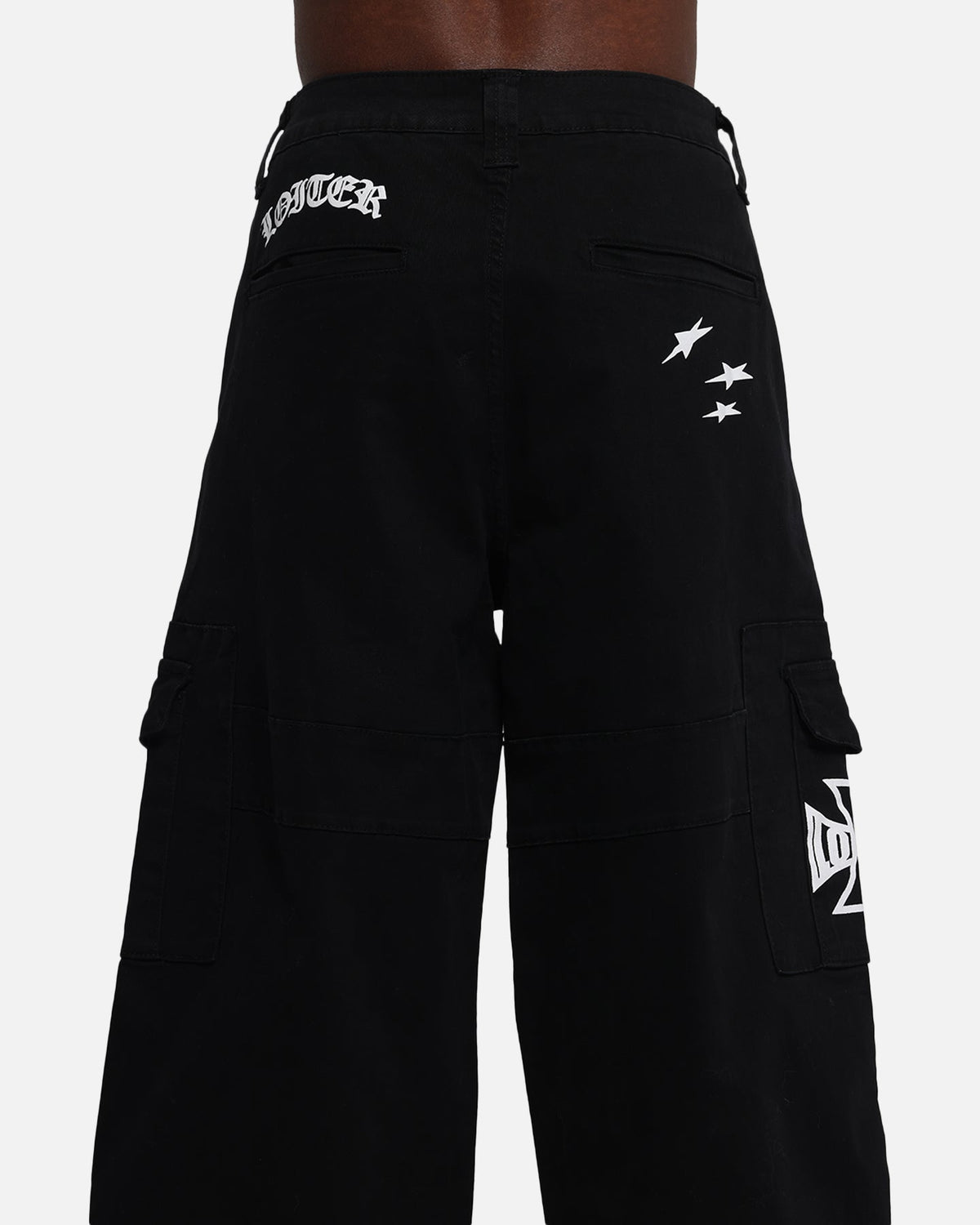 Loiter Sketch Utility Pants Washed Black