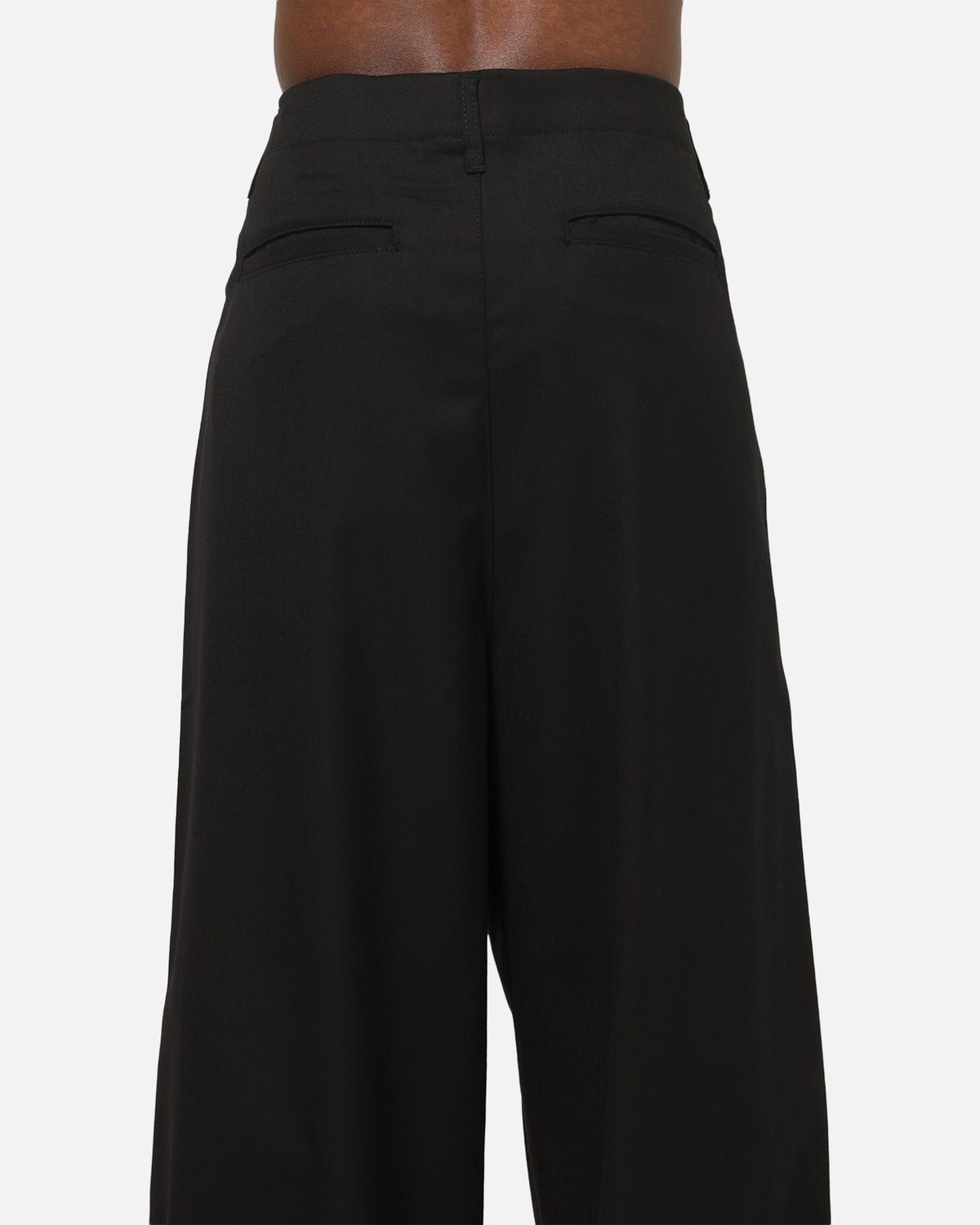 Carre Heritage Pleated Pants Black