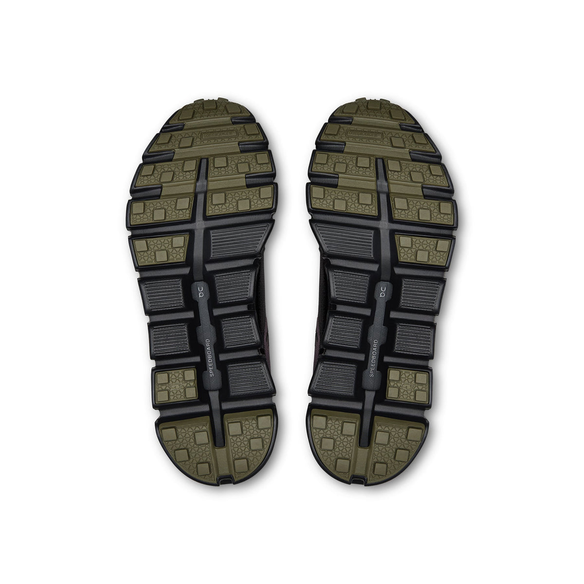 On Womens Cloud 6 Geo Waterproof (Dew/Gobi)