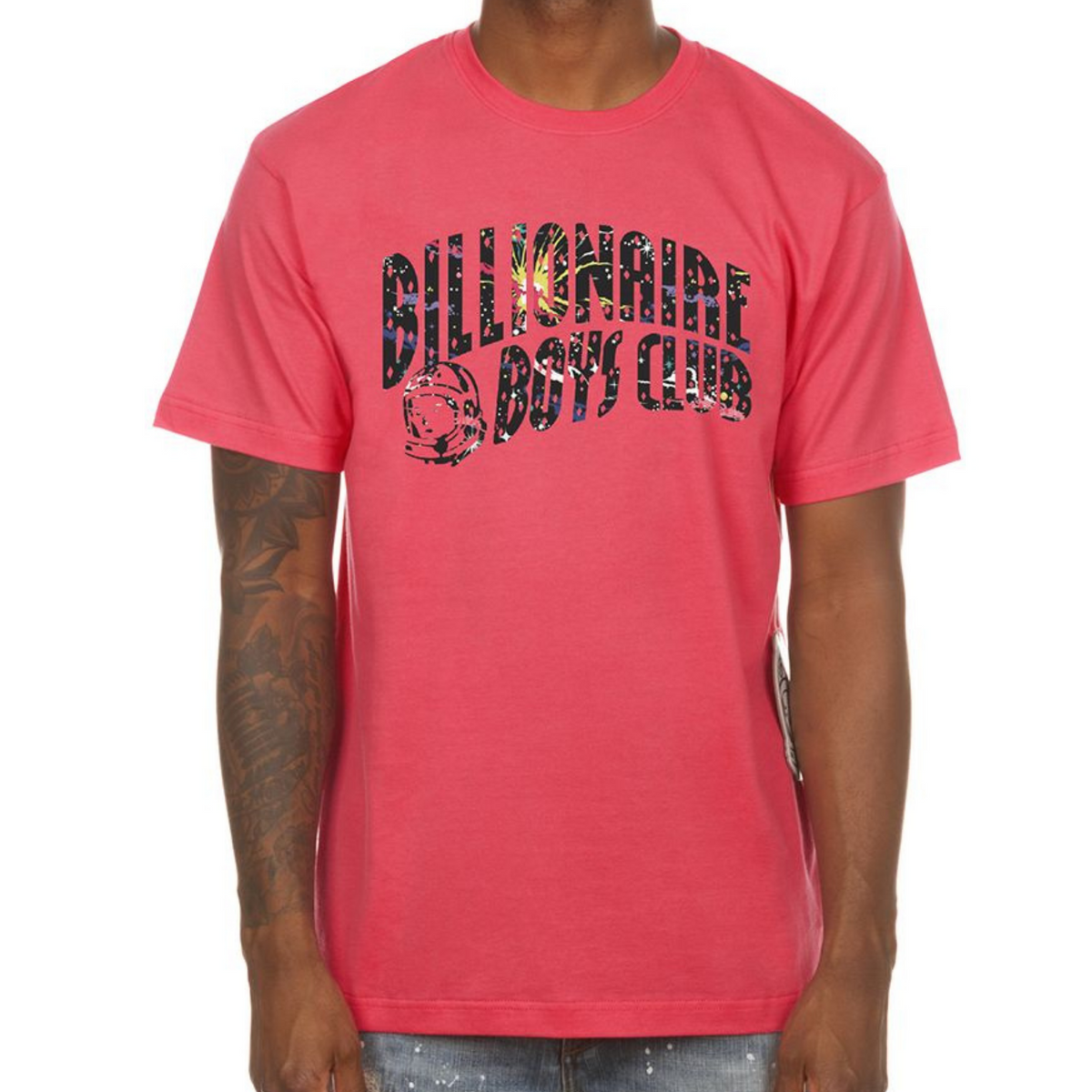 Billionaire Boys Club Cosmic Arch SS Tee (Paradise Pink)