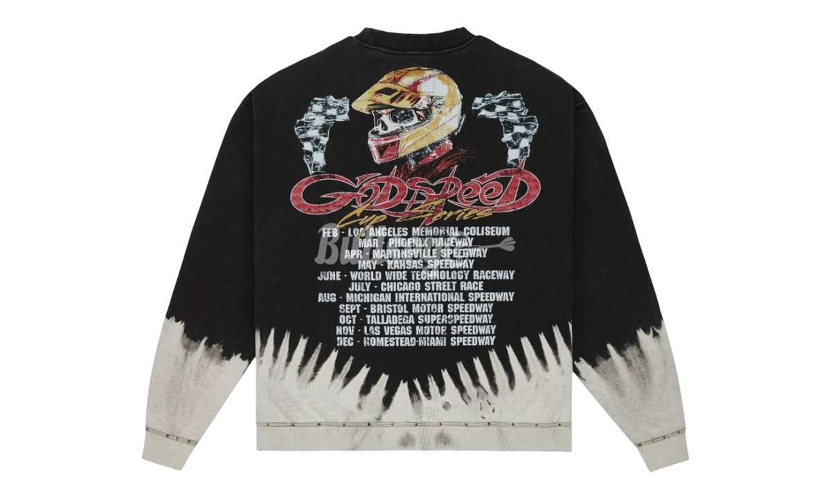 Godspeed F.T.W Black Bleached Wash Longsleeve T-Shirt