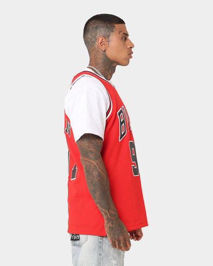 Mitchell & Ness Chicago Bulls Dennis Rodman '97-'98 #91 Swingman Jersey Red