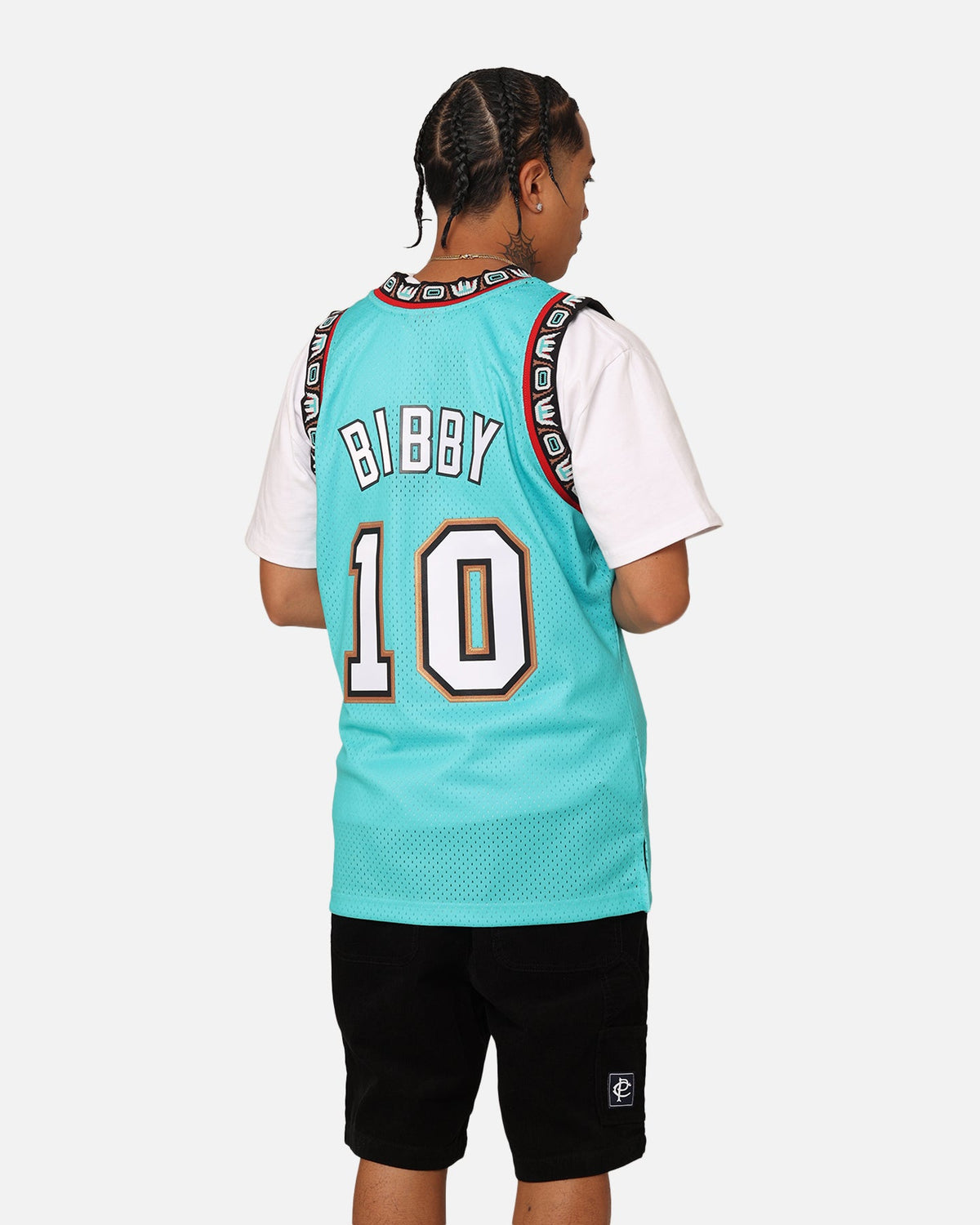 Mitchell & Ness Vancouver Grizzlies Mike Bibby '98-'99 #10 Swingman Jersey Teal