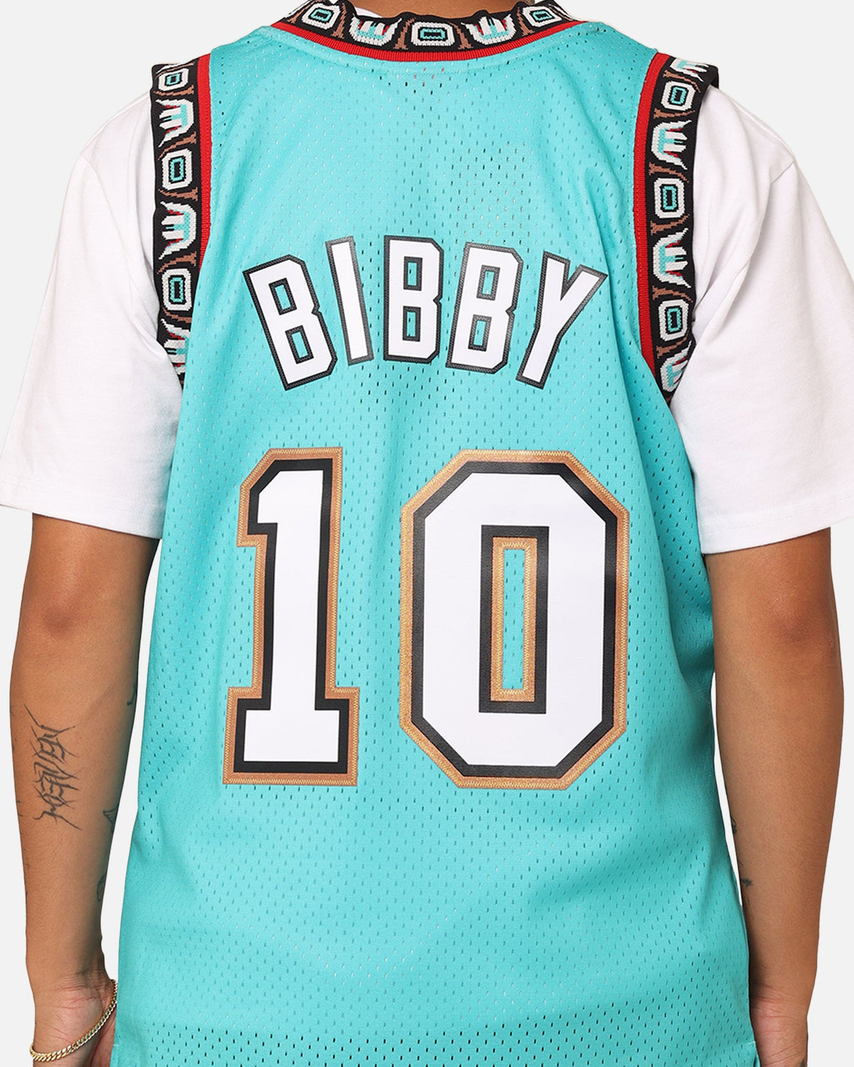 Mitchell & Ness Vancouver Grizzlies Mike Bibby '98-'99 #10 Swingman Jersey Teal