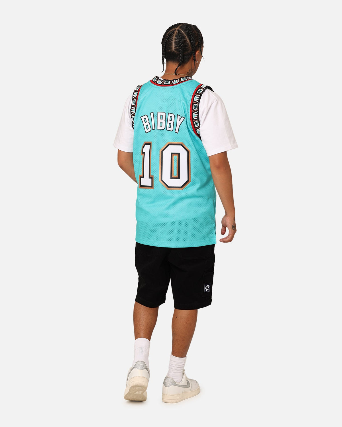 Mitchell & Ness Vancouver Grizzlies Mike Bibby '98-'99 #10 Swingman Jersey Teal