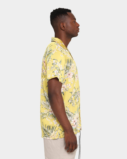 Club Paradise Lounge Shirt Yellow