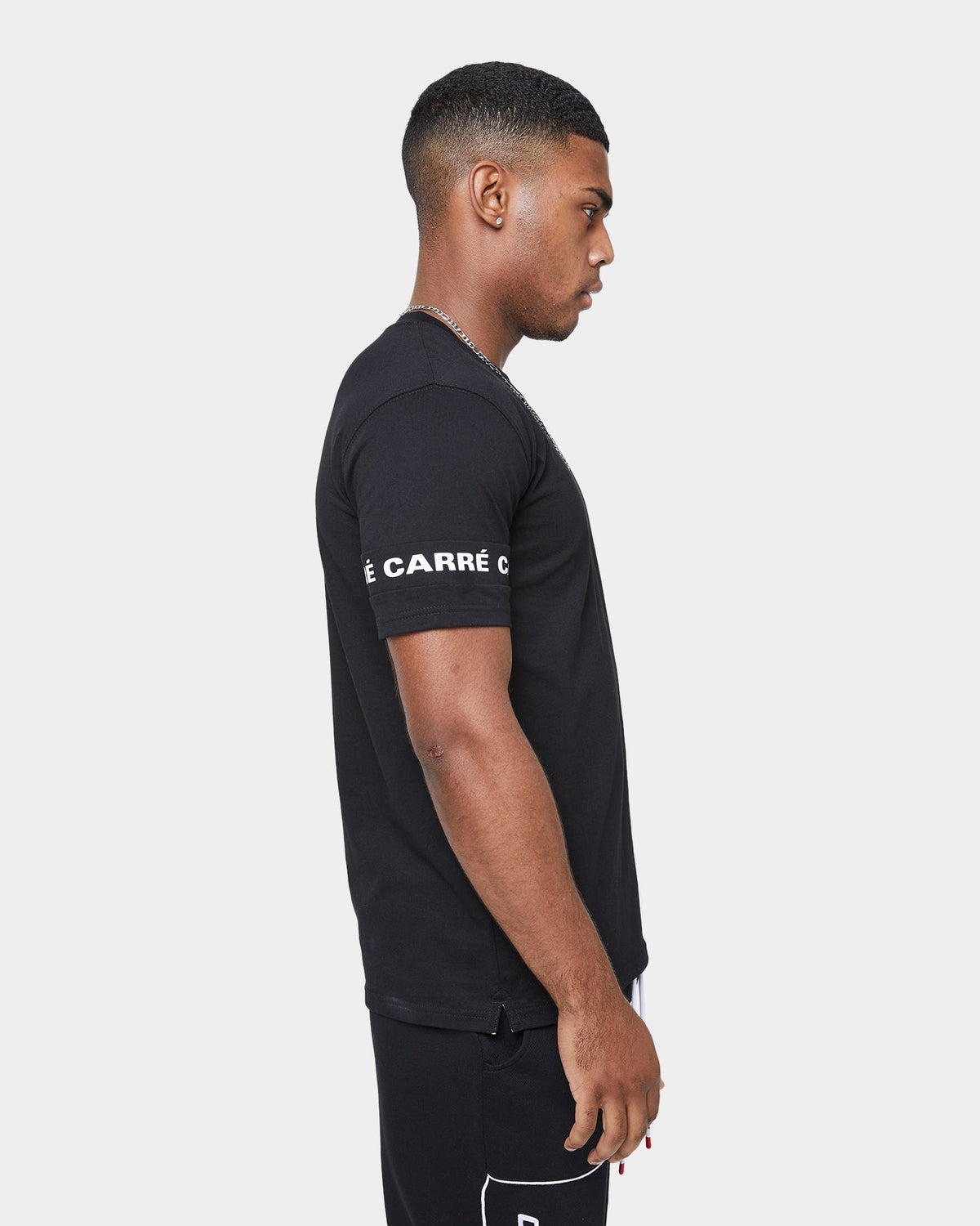 Carré La Manche Short Sleeve T-Shirt Black