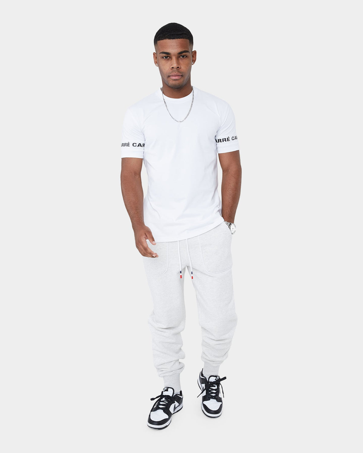 Carré La Manche Short Sleeve T-Shirt White