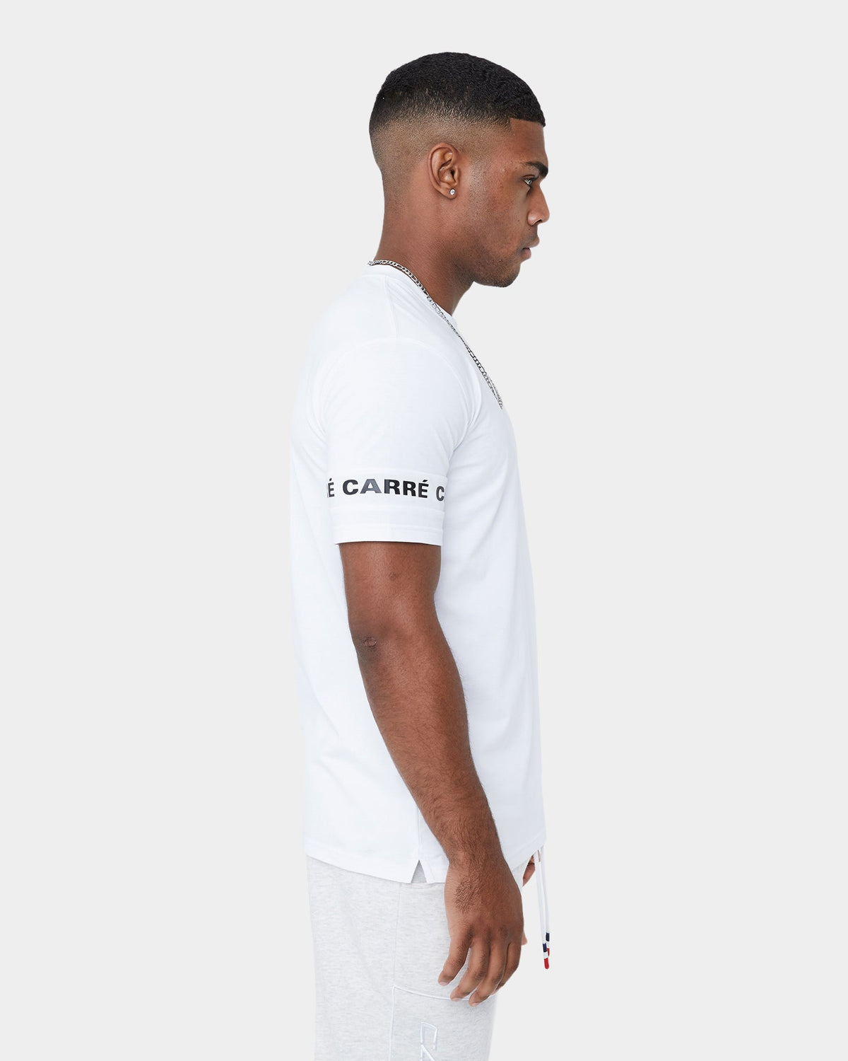Carré La Manche Short Sleeve T-Shirt White