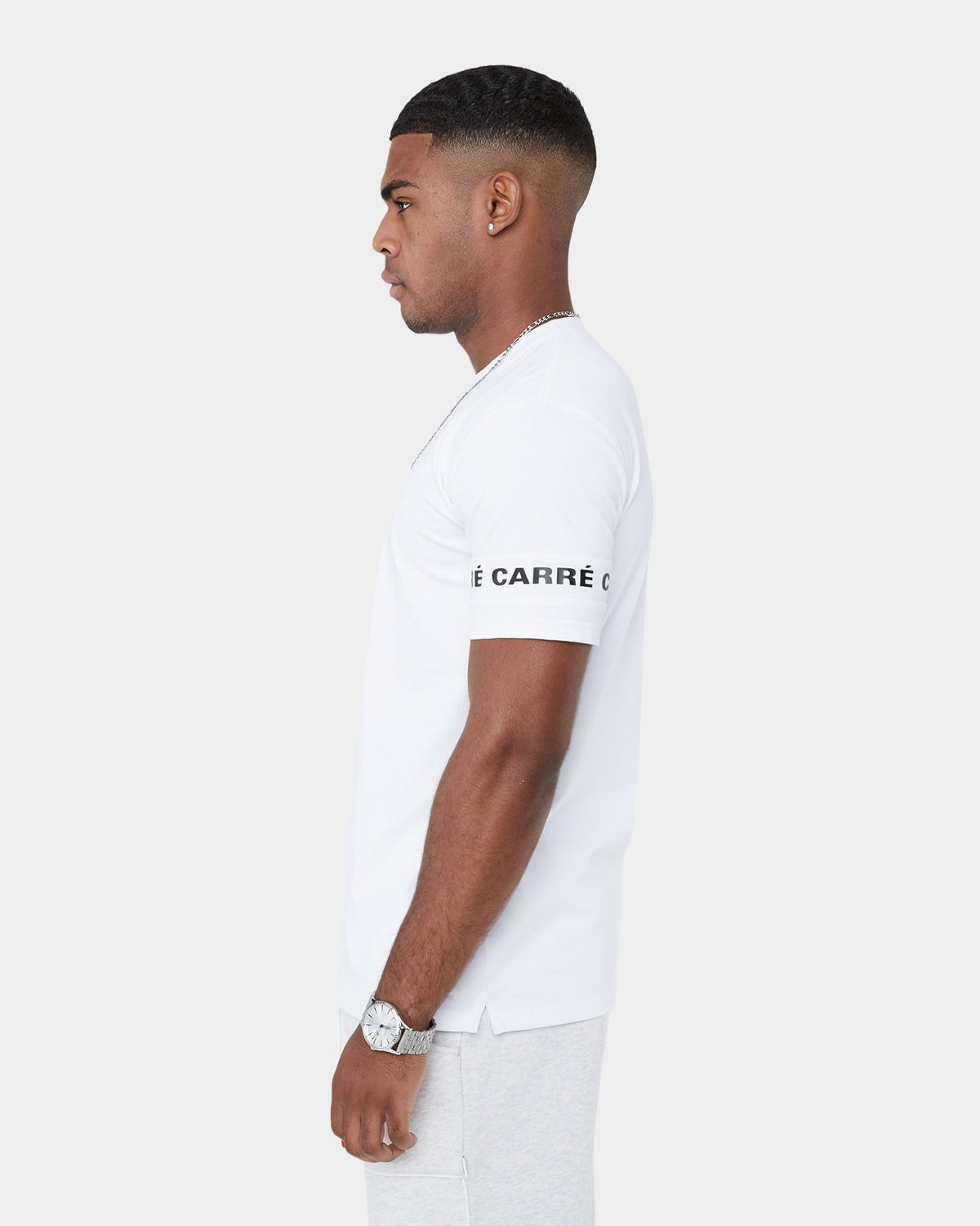 Carré La Manche Short Sleeve T-Shirt White