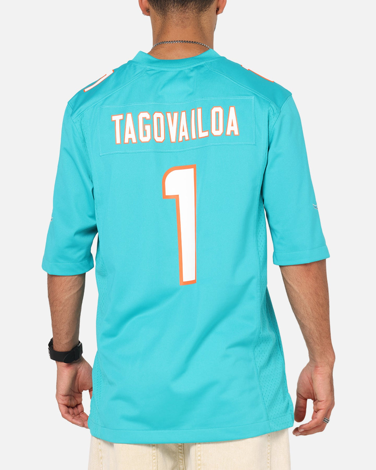 Nike Miami Dolphins Tua Tagovailoa #1 Home Game NFL Jersey  Turbo Green