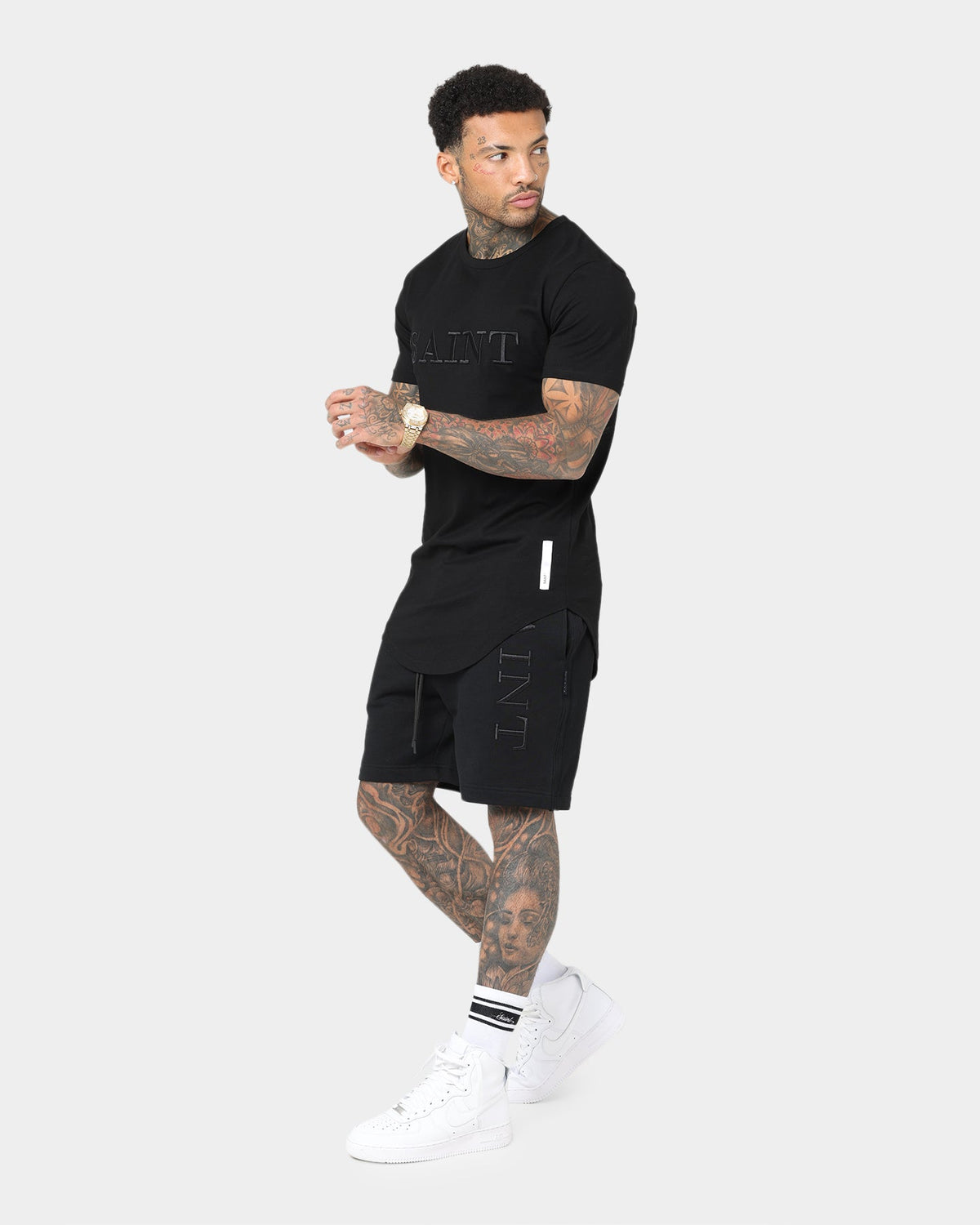 Saint Morta Annex El Duplo Short Sleeve T-Shirt Black