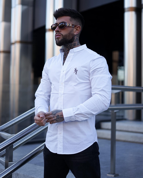 Saint Morta Alpha Horoma Slim Fit Shirt White