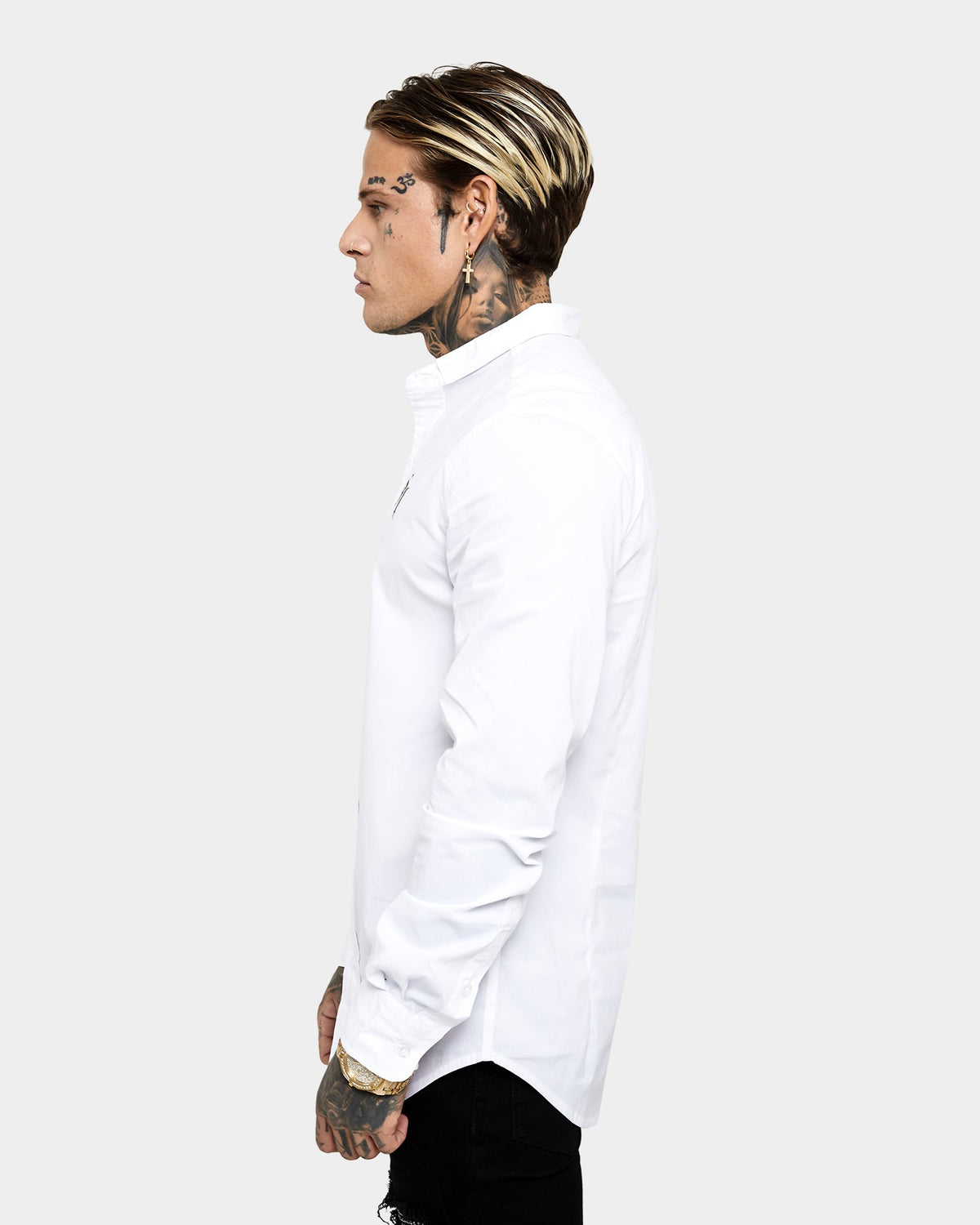 Saint Morta Alpha Horoma Slim Fit Shirt White