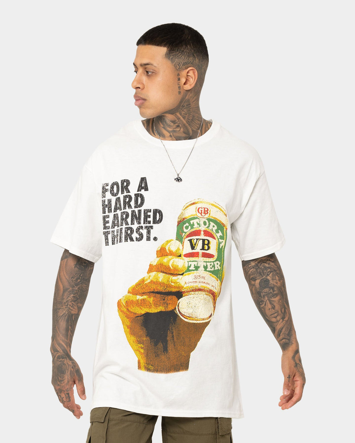 Goat Crew X VB Cheers T-Shirt White