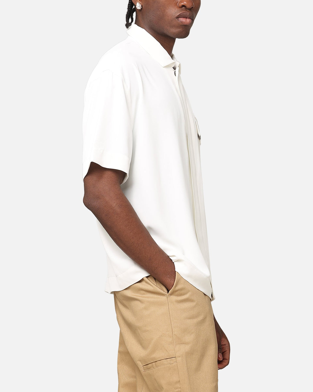 Carré Exceptional Pocket Oversized Shirt Off White