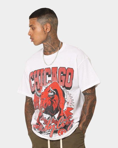Goat Crew Raging Bull T-Shirt White