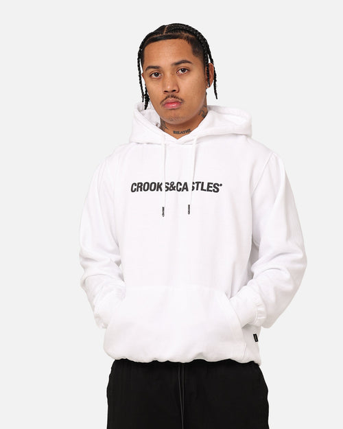 Crooks & Castles Deep Kern Hoodie White