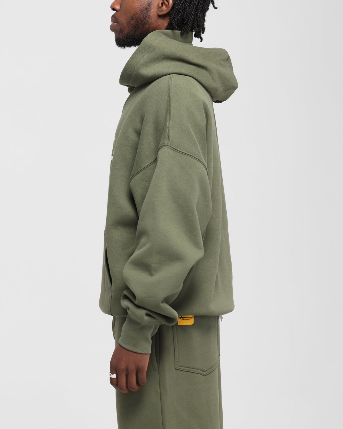 Loiter Hybrid Premium Hoodie Olive