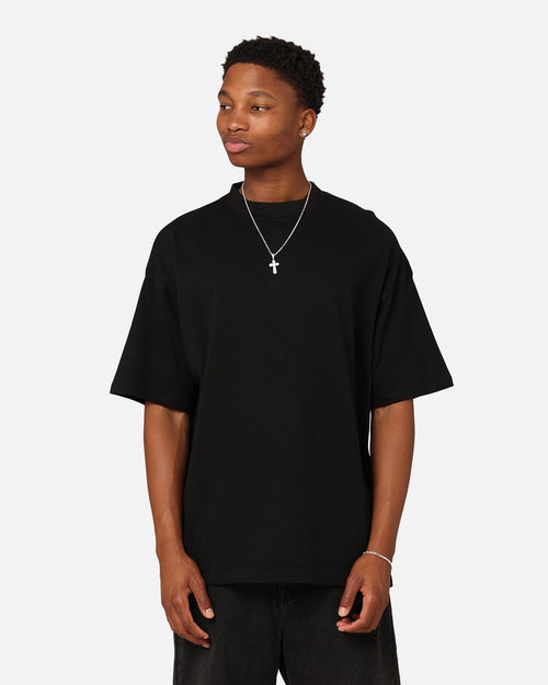 Culture Kings Oversized Blank T-Shirt Black