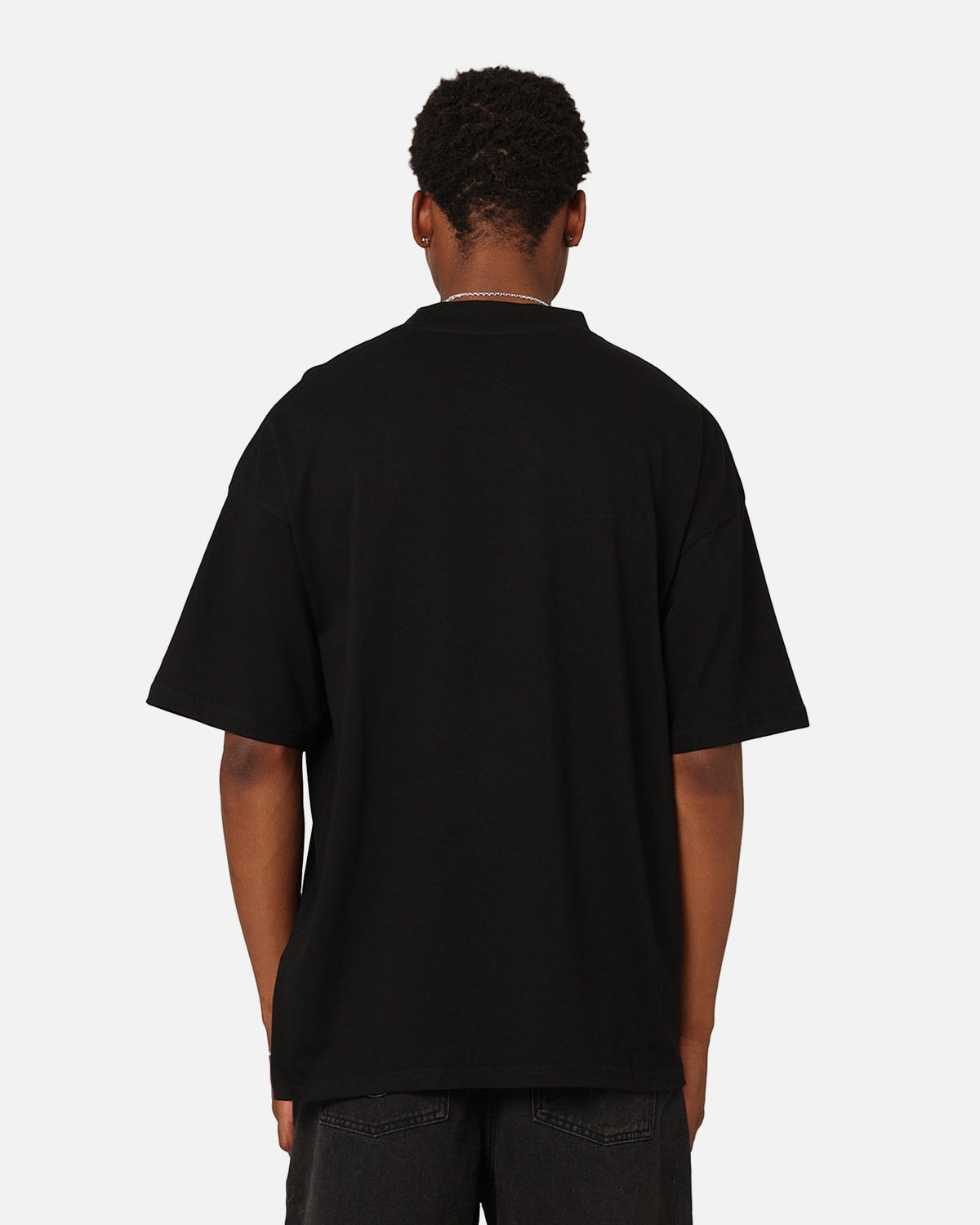 Culture Kings Oversized Blank T-Shirt Black