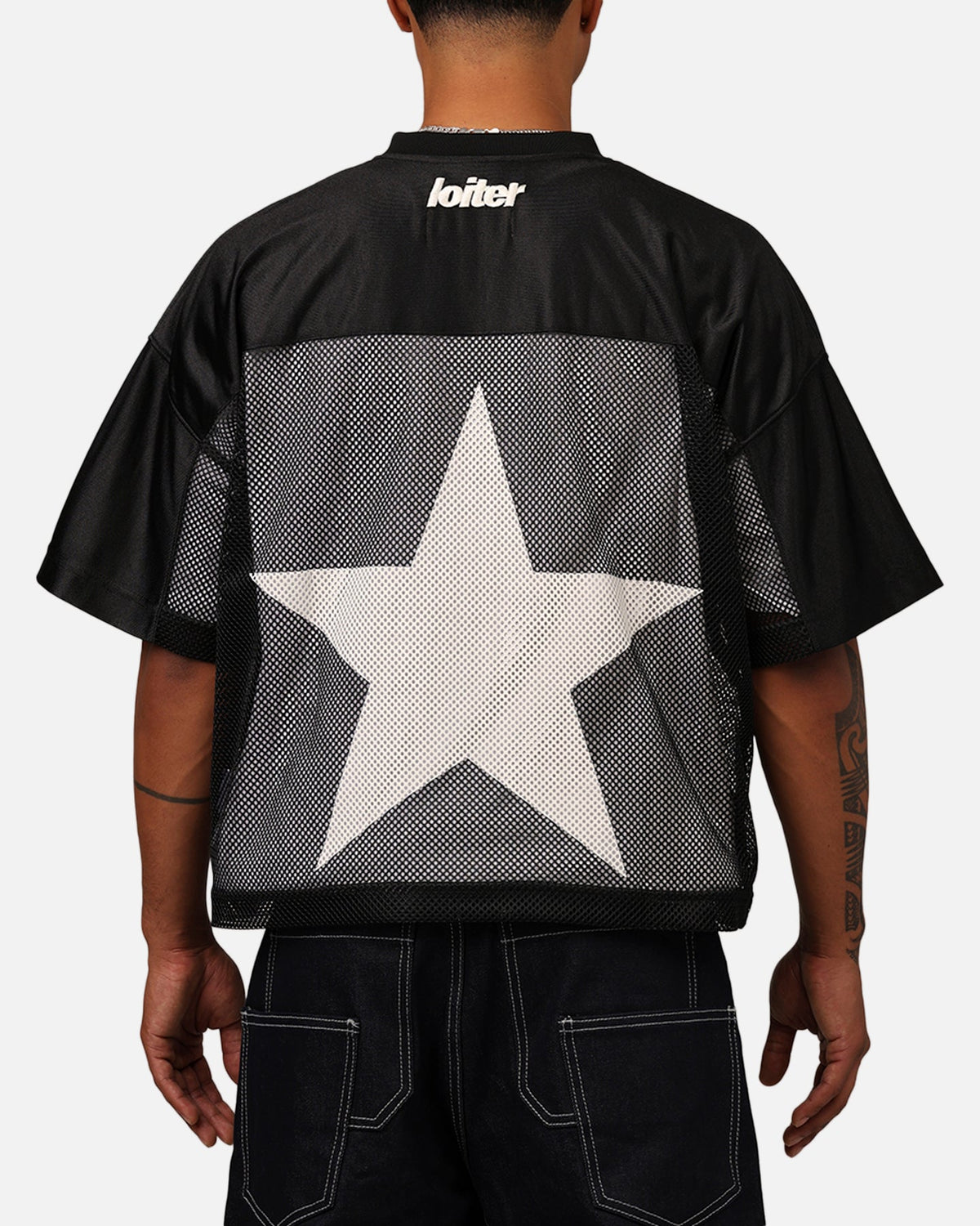 Loiter Outfield Training Jersey Black