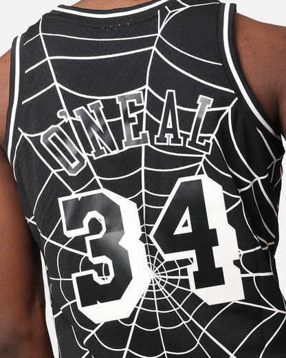 Mitchell & Ness Los Angeles Lakers Shaquille O'Neal 'Glow Web' Jersey Black