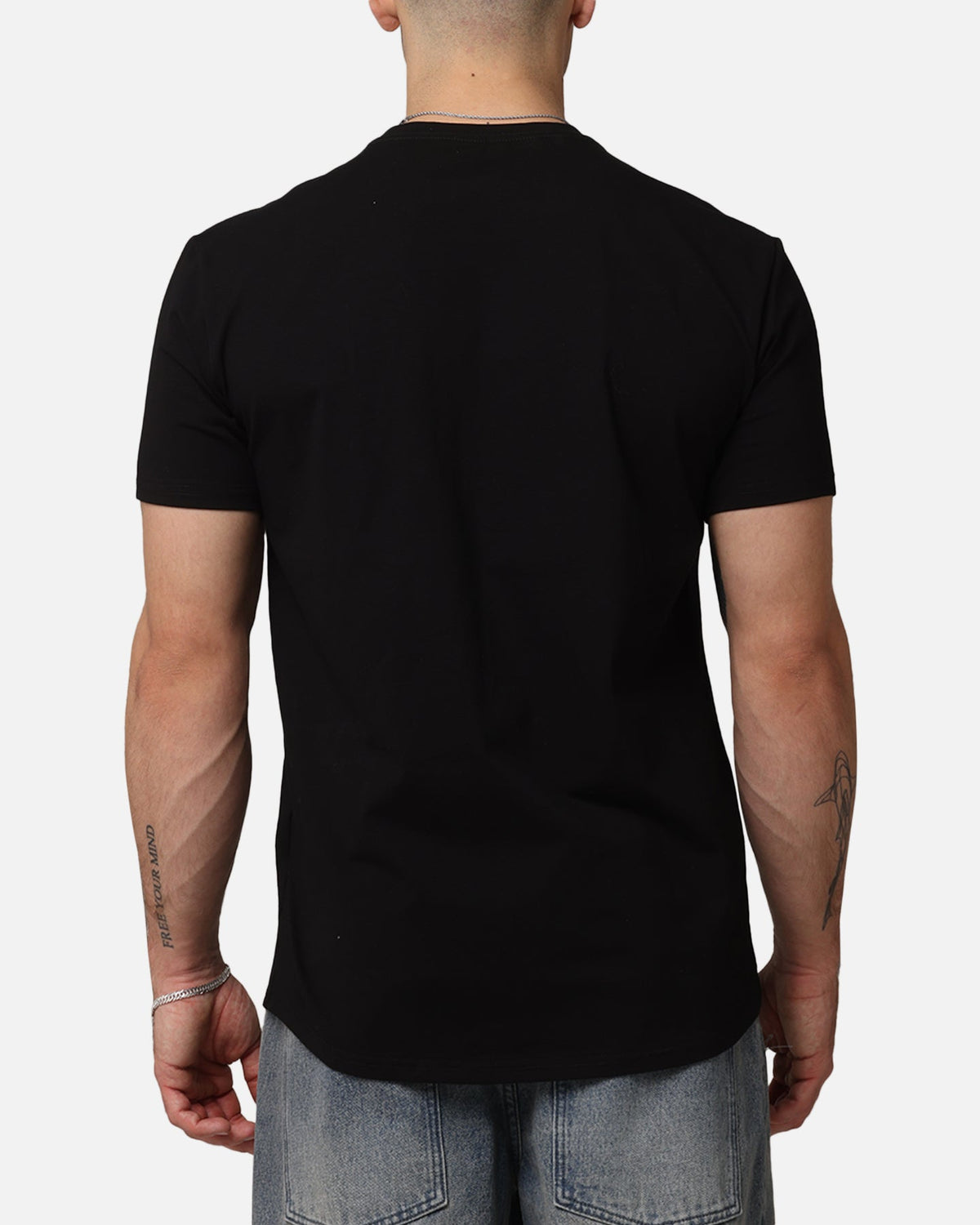 Emperor Apparel Scallop Sport T-Shirt Black