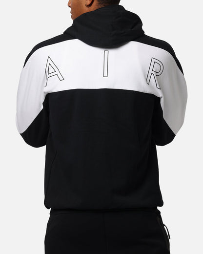 Nike Air Full-Zip Fleece Hoodie Black/White/White