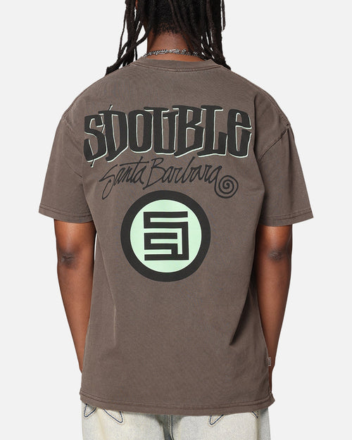S Double Combo Platter T-Shirt Washed Chocolate
