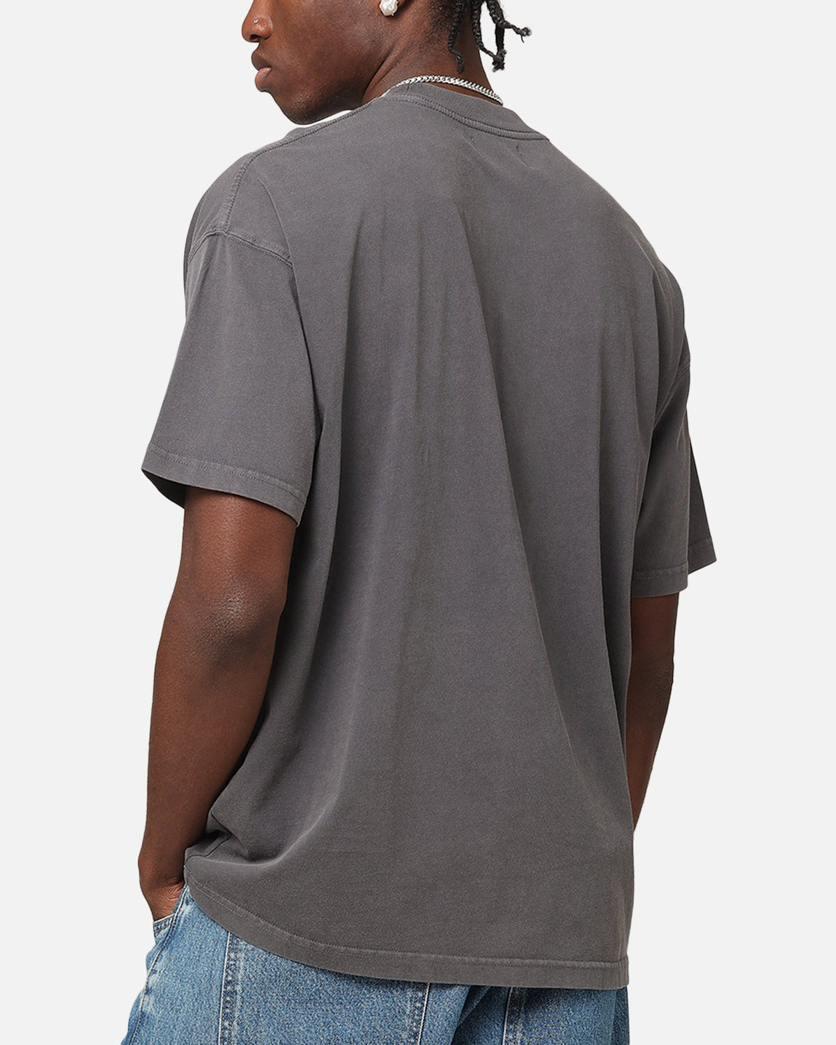 Saint Morta System Overload Boxy T-Shirt Charcoal