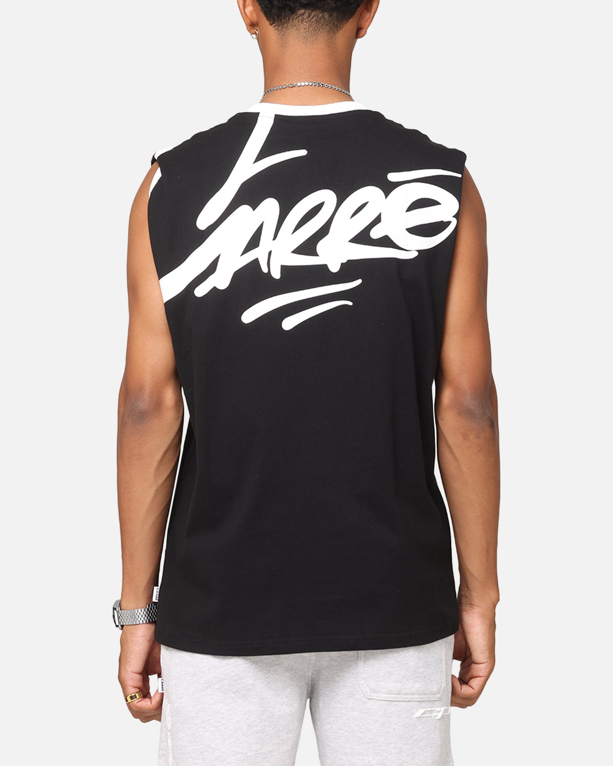 Carre Graffiti Muscle T-Shirt Black