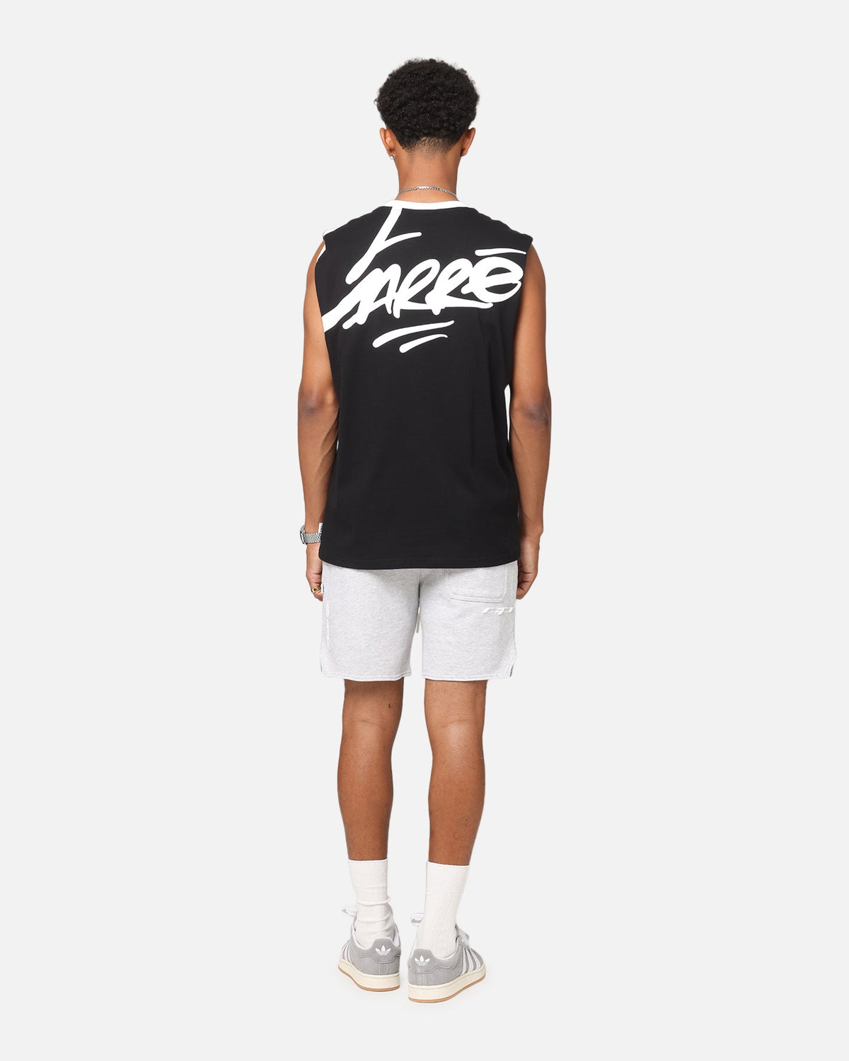 Carre Graffiti Muscle T-Shirt Black