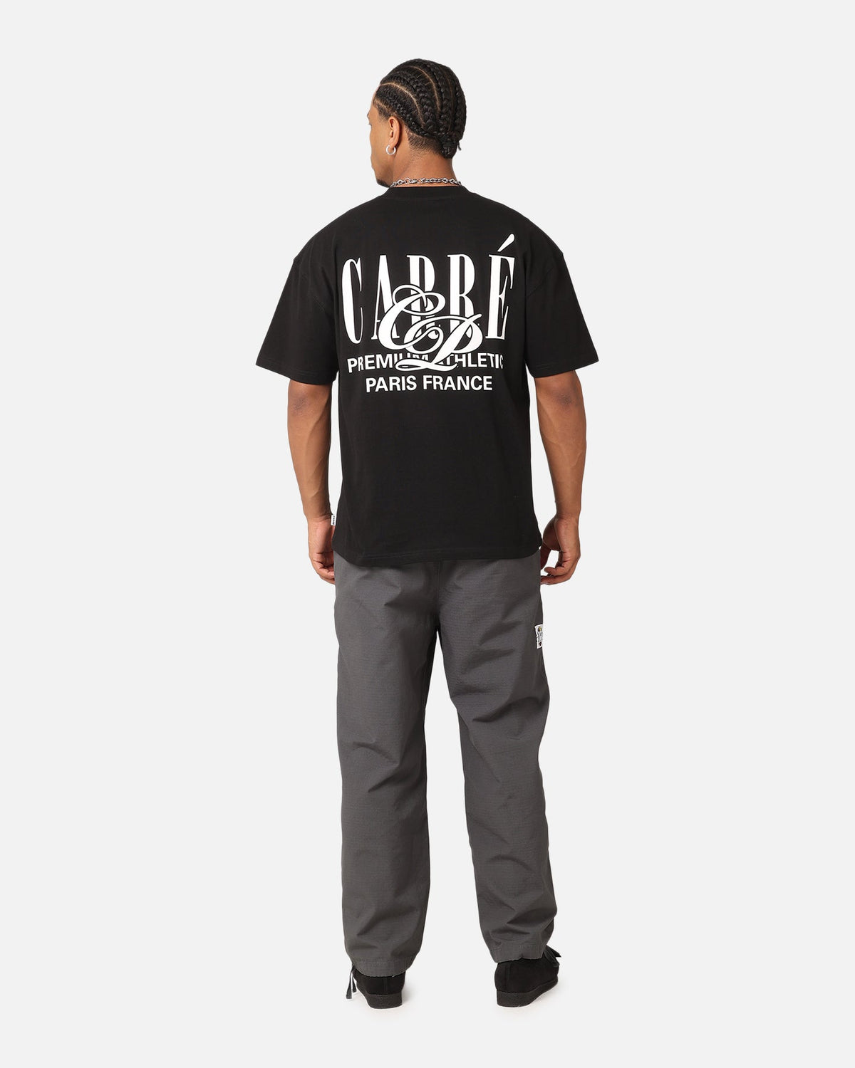 Carre Top Team T-Shirt Black
