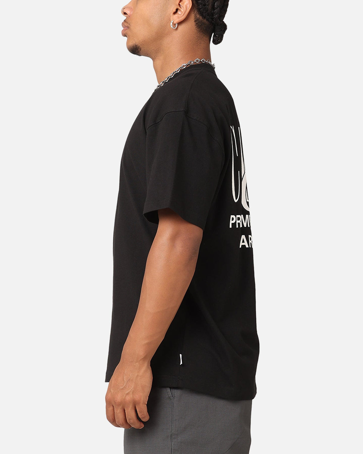 Carre Top Team T-Shirt Black