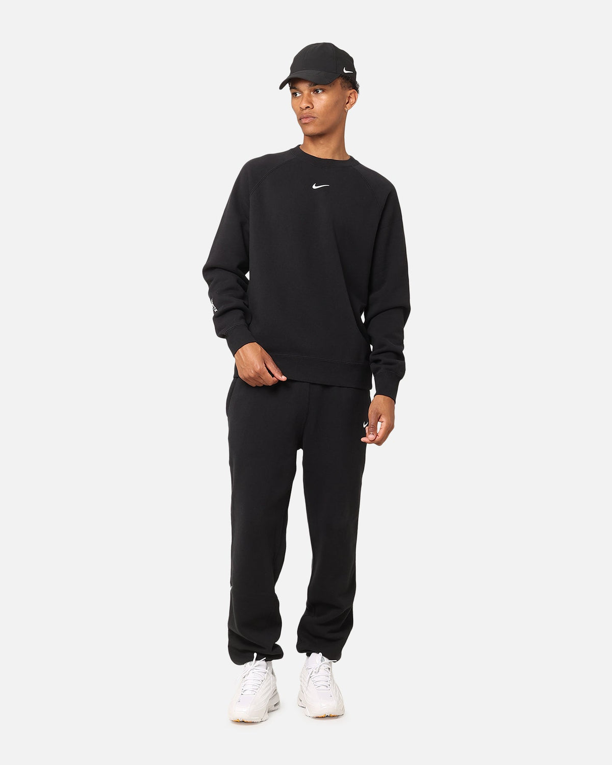 Nike Nocta Fleece Crewneck Black/White