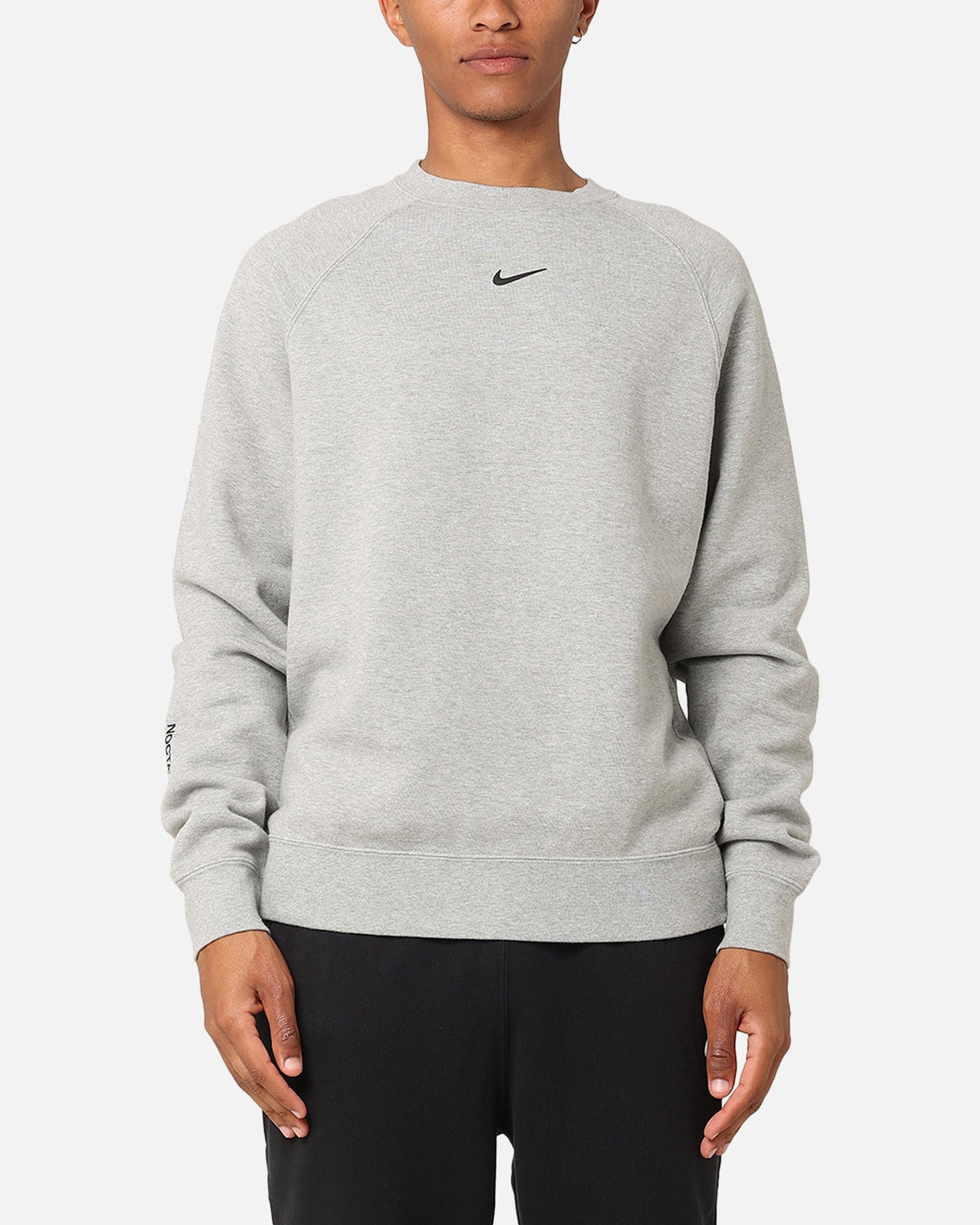 Nike Nocta Fleece Crewneck Dark Grey Heather