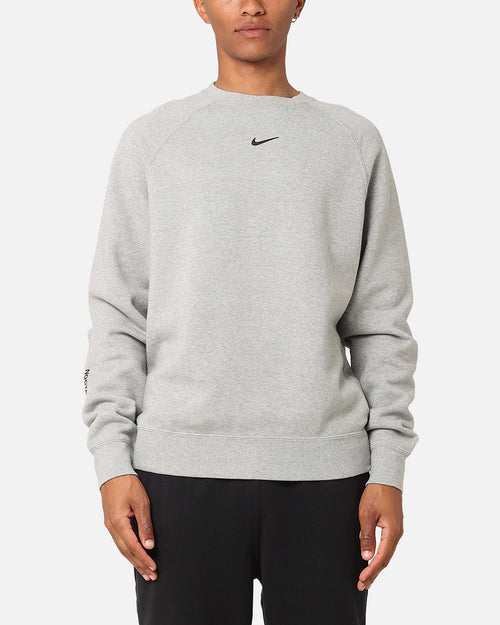 Nike Nocta Fleece Crewneck Dark Grey Heather