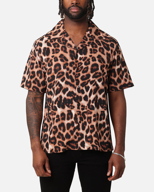 XXIII Leopard Button Up Shirt Leopard