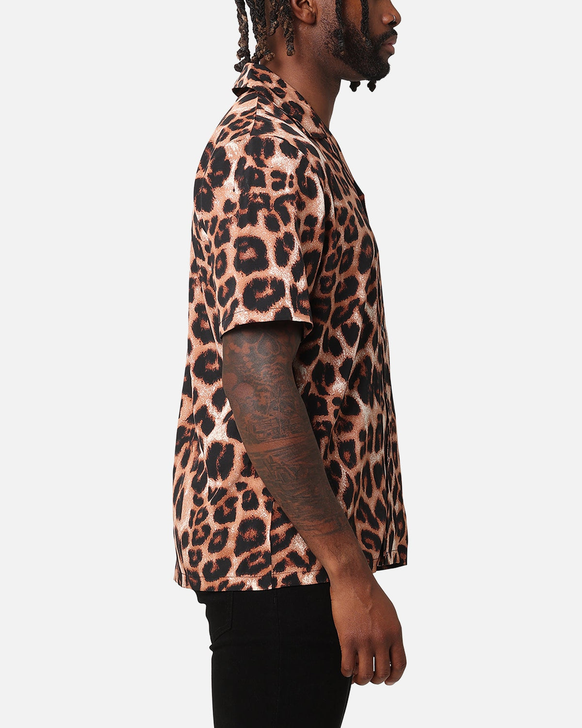 XXIII Leopard Button Up Shirt Leopard