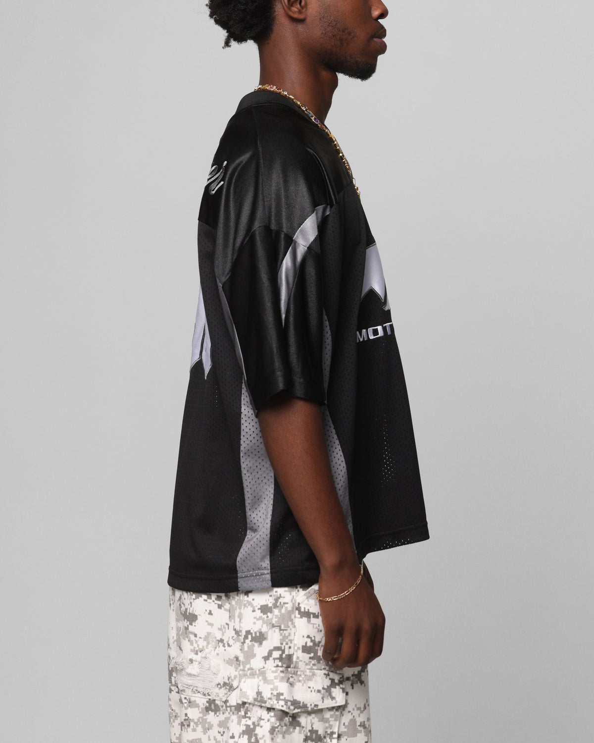 Loiter End Zone Jersey Black