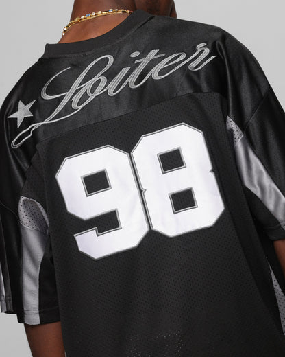 Loiter End Zone Jersey Black