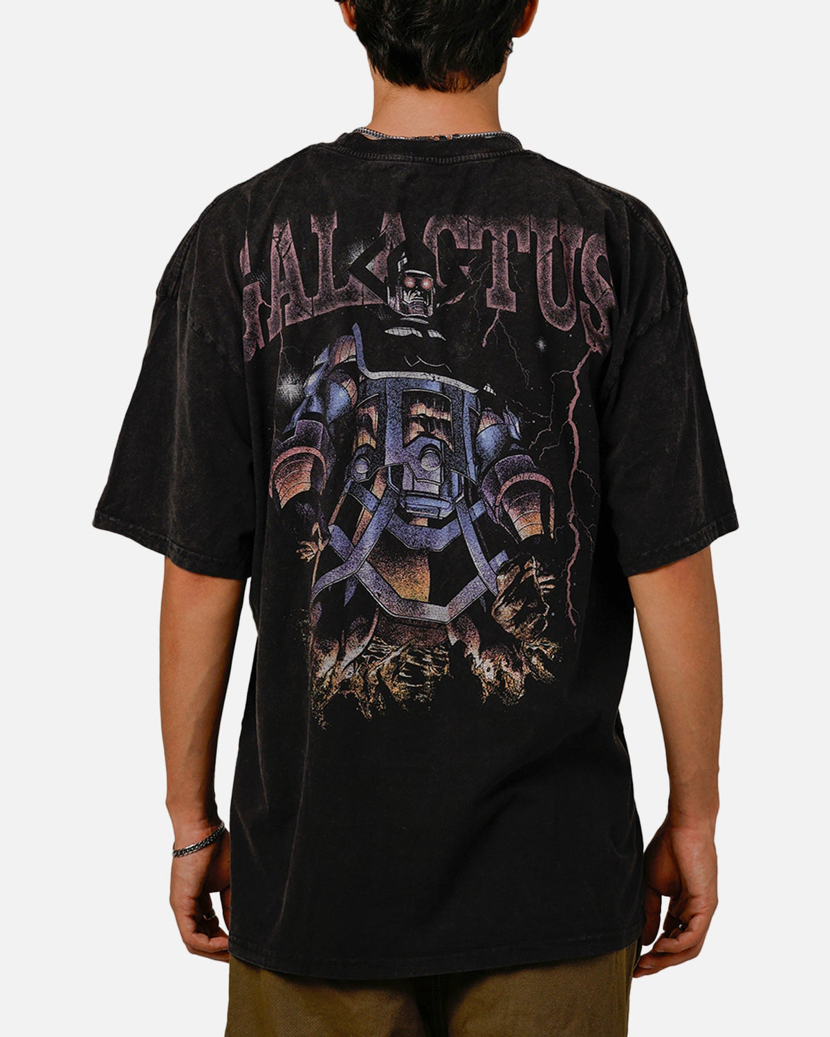 Goat Crew Marvel Galactus Heavy T-Shirt Vintage Black