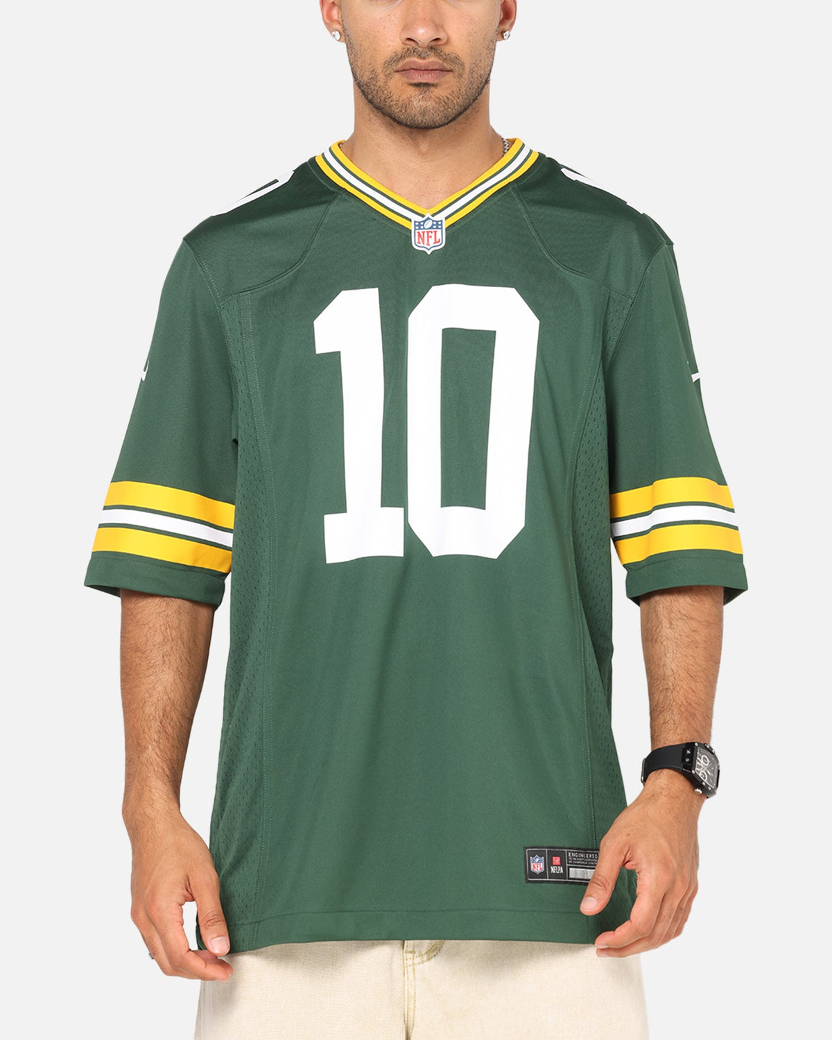 Nike Green Bay Packers Jordan Love #10 Home Game NFL Jersey Green